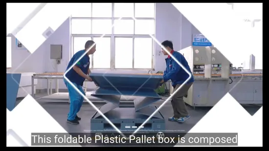 Scatola di materiale per contenitori in plastica Saic General Warehousing e distribuzione di alta qualità