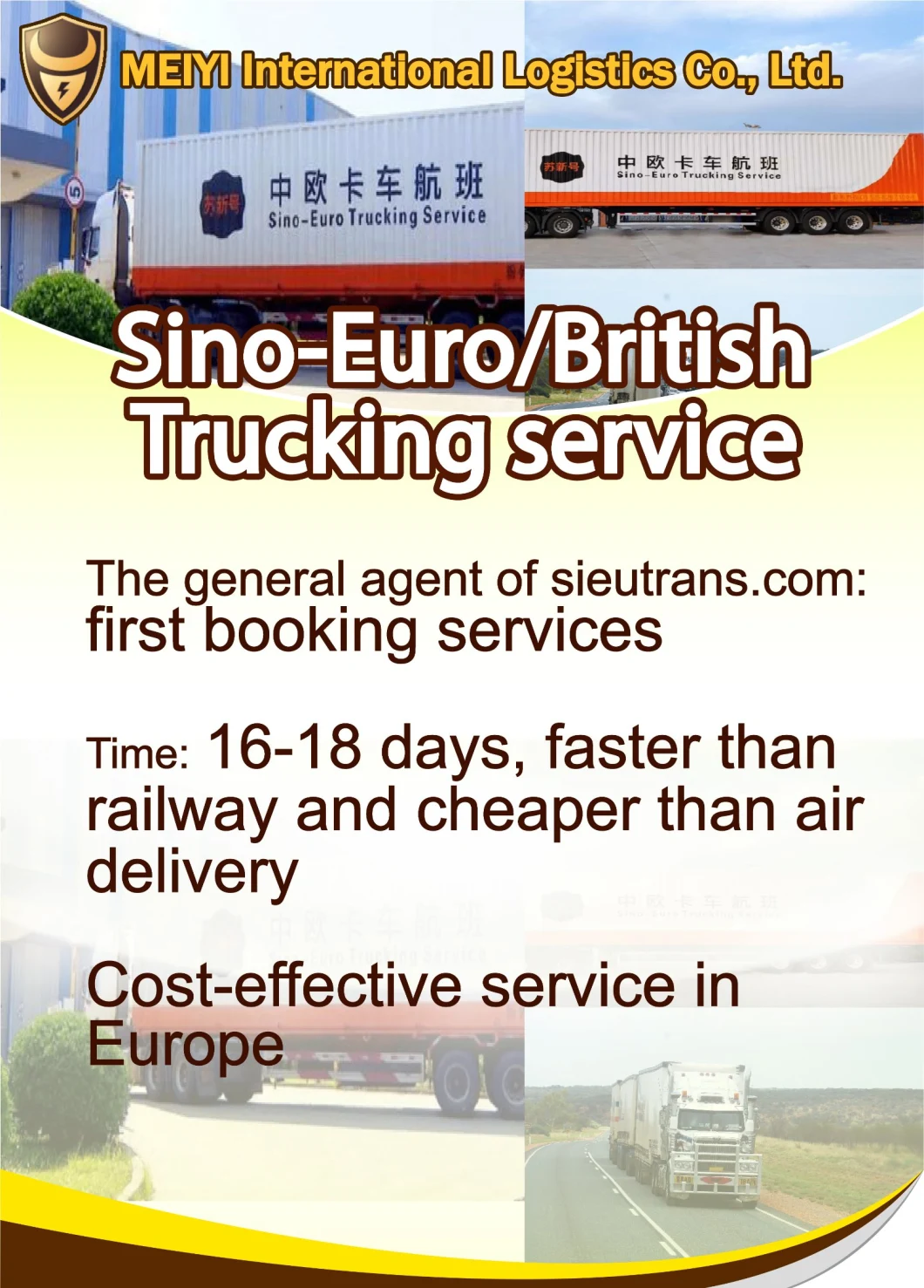 DDP Sino-Euro Trucking Service: To Netherlands From China by Forwarder