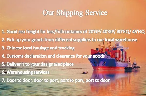 Amazon Fba Sea Shipment Port Delivery Sea Shipping Cargo Agent Freight to Worldwide America