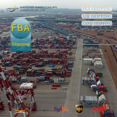 Servizio di spedizione porta a porta di container per via aerea dalla Cina al Messico